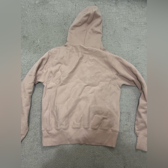 Oversized Champion Hoodie, light pick/tan color, size fits xs-med - Picture 2 of 3